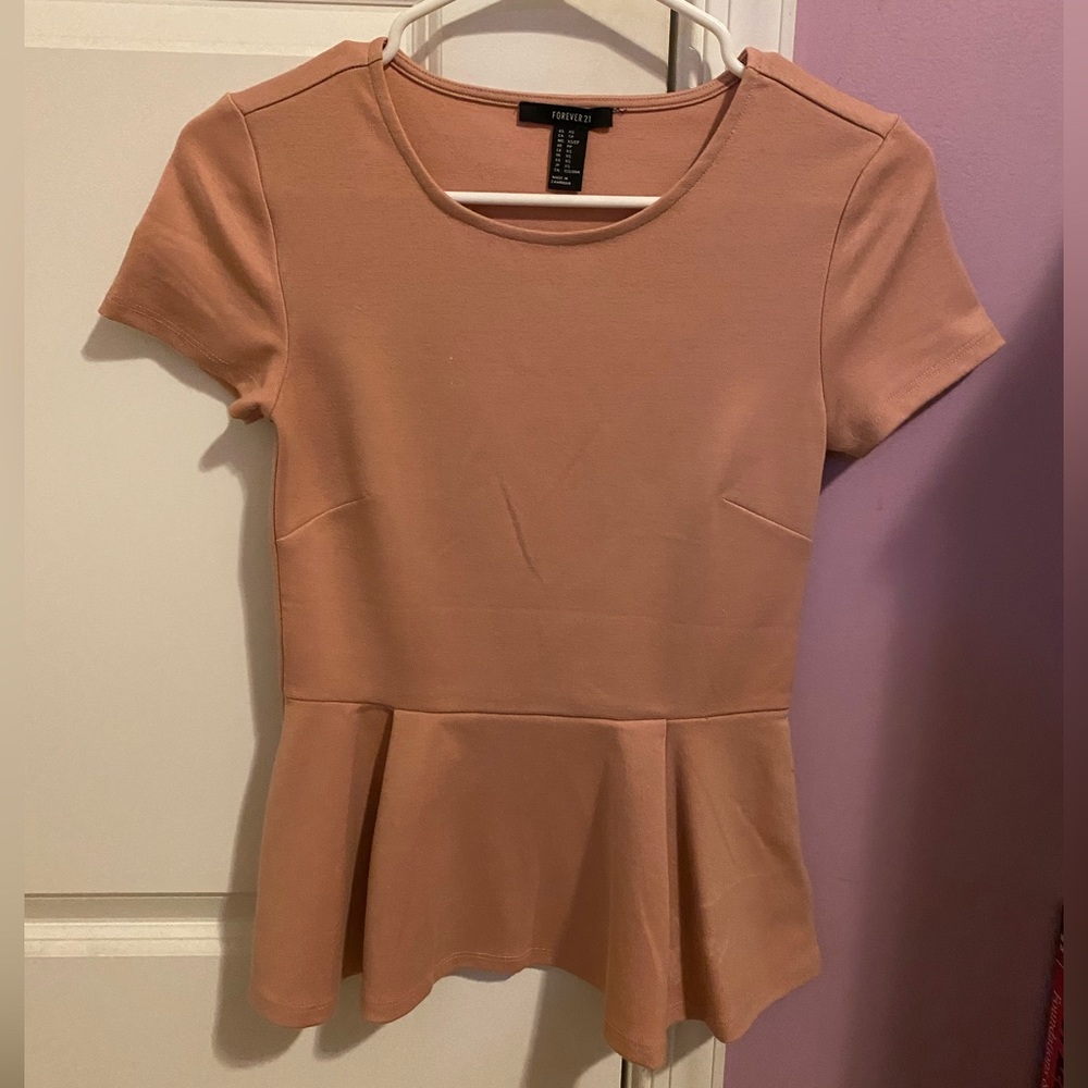 Peplum Top